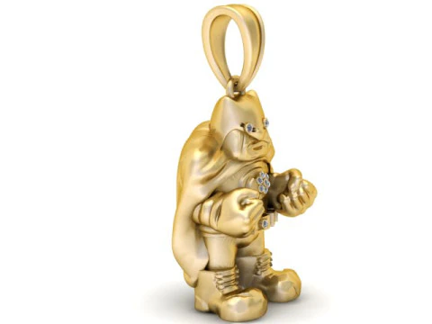 COLGANTE SUPER HOMBRE MODELO IMPRIMIBLE EN 3D Modelo de impresión 3D