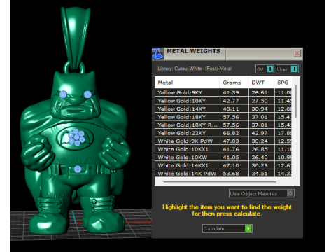 MODEL CETAK 3D LIONTIN PRIA SUPER Model Cetak 3D