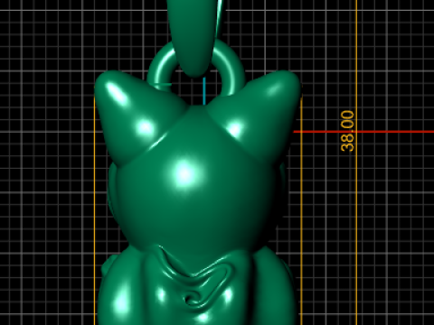 RFACES PENDANT 3D PRINTABLE MODEL Modello di stampa 3D