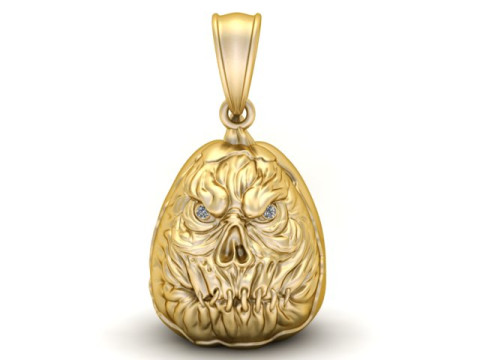 BEHERIT PENDANT 3D PRINTABLE MODEL Model Cetak 3D