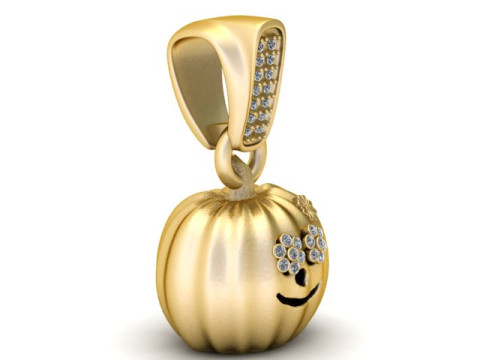 골드 펜던트 3D 프린트 가능 모델 3D 프린트 모델