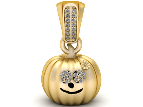 골드 펜던트 3D 프린트 가능 모델 3D 프린트 모델