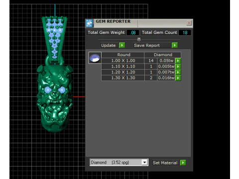 FACES PENDANT 3D PRINTABLE MODEL 3D Print Model