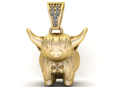 BAIL PENDANT 3D PRINTABLE M0DEL 3D Print Model