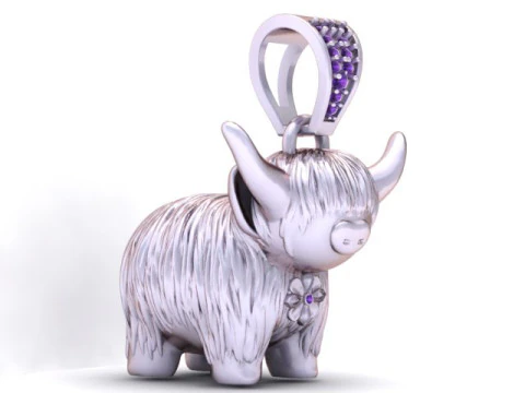 BAIL PENDANT 3D PRINTABLE M0DEL 3D Print Model