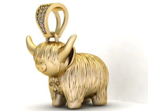 BAIL PENDANT 3D PRINTABLE M0DEL 3D Print Model