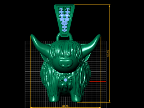 MODEL DO DRUKU 3D WISIOREK BAIL Model do druku 3D