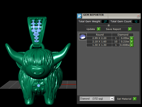 MODEL DO DRUKU 3D WISIOREK BAIL Model do druku 3D
