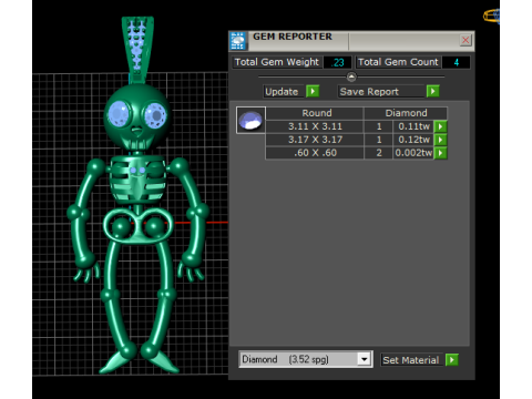 SKULL PENDANT 3D PRINTABLE MODEL 3D Print Model
