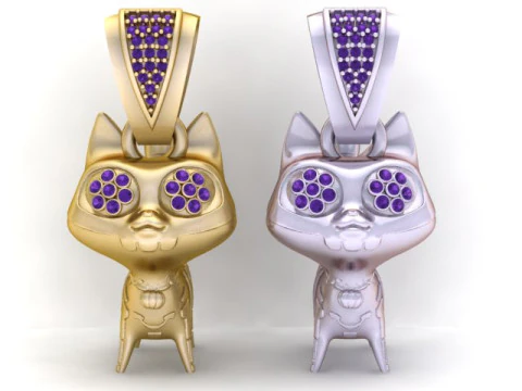 ПІДВІС КІШКА D МОДЕЛЬ ДЛЯ ДРУКУ 3D Принт Модель