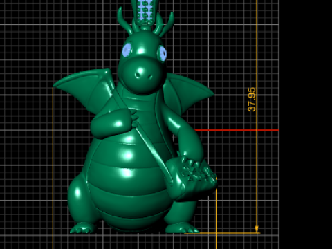 PENDENTE DRAGEUON MODELLO STAMPABILE 3D Modello di stampa 3D