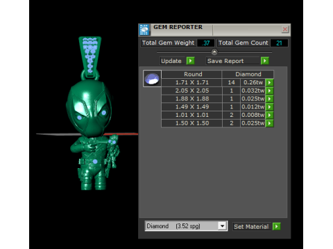 Baby deadpool PENDANT 3D PRINTABLE MODEL 3D Print Model