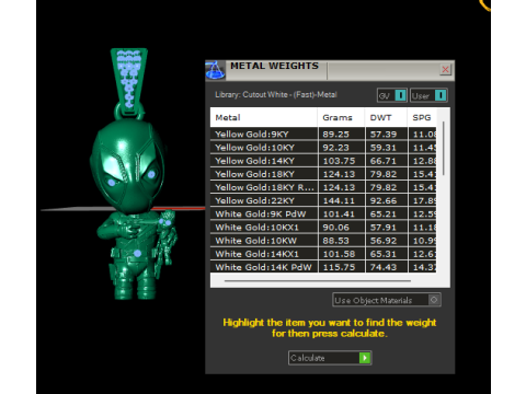 Baby deadpool PENDANT 3D PRINTABLE MODEL 3D Print Model