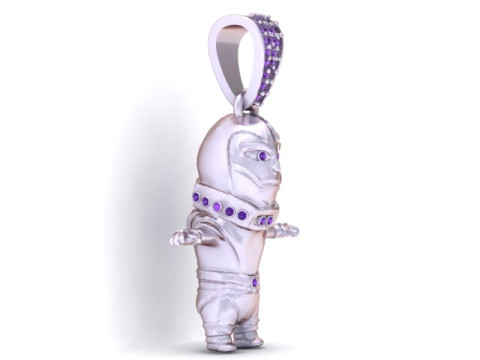 Baby Superman Pendant 3D Printable Model 3D Print Model