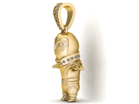 Baby Superman Pendant 3D Printable Model 3D Print Model