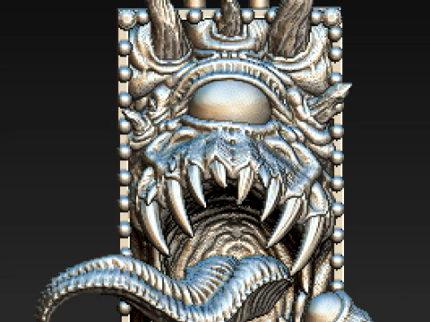 Fantasy Ride Pendant Collection 3D Print Model