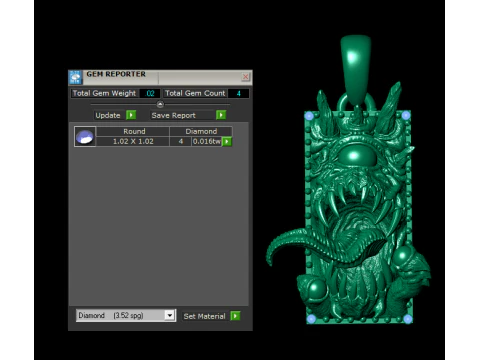 Fantasy Ride Pendant Collection 3D Print Model