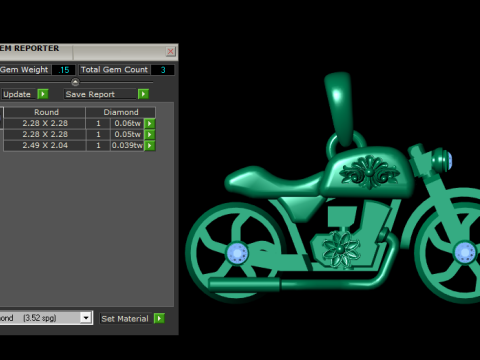 Fantasy Ride-Anhängerkollektion 3D Druckmodell