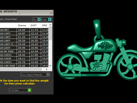 Fantasy Ride Pendant Collection 3D Print Model