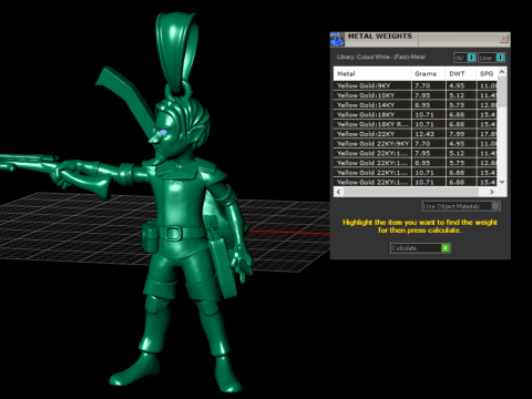 हीरो वारियर गोल्ड पेंडेंट 3डी प्रिंट करने योग्य मॉडल 3D प्रिंट मॉडल