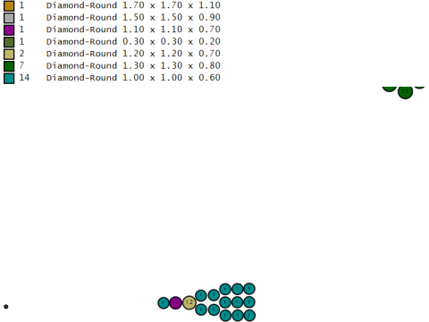 花朵形状金吊坠 3D 可打印模型 3D 打印模型
