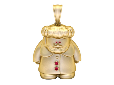 COLGANTE PENDANT 3D PRINTABLE MODEL 3D Print Model