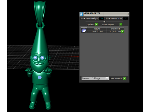 JOKKER 吊坠 3D 打印模型 3D 打印模型