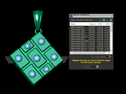 PENDENTE QUIAB MODELLO STAMPABILE 3D Modello di stampa 3D