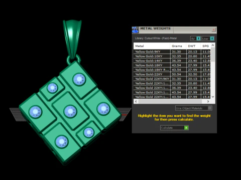 QUIAB PENDANT 3D PRINTABLE MODEL 3D Print Model