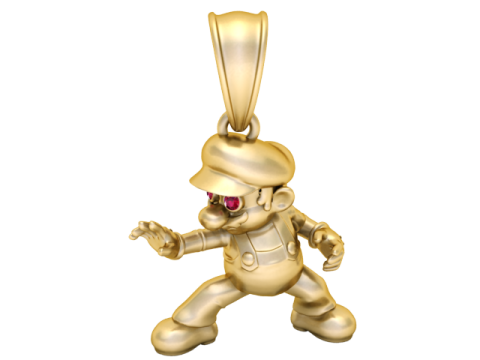 The Shape Of Character Super PENJDANT 3D PRINTABLE MOEDL 3D 打印模型