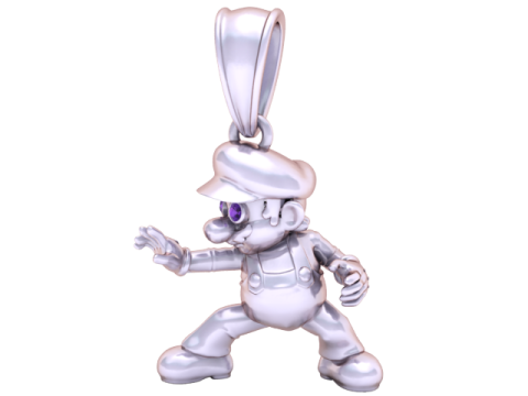 The Shape Of Character Super PENJDANT 3D PRINTABLE MOEDL 3D 打印模型