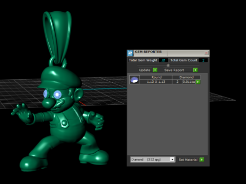 The Shape Of Character Super PENJDANT 3D PRINTABLE MOEDL 3D 打印模型