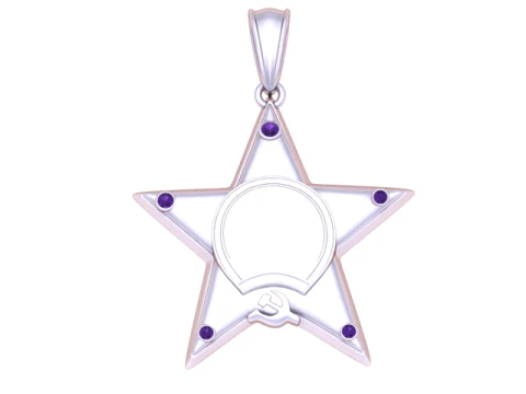 Star pendant 3d printable model 3D Print Model