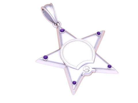 Star pendant 3d printable model 3D Print Model