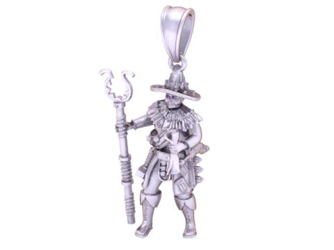 MEN SOLIDER PENDANT 3DPRINATBLE MODEL 3D Print Model