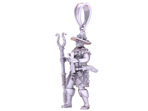 MEN SOLIDER PENDANT 3DPRINATBLE MODEL 3D Print Model