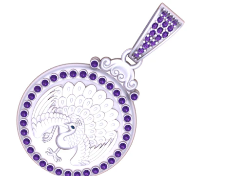 ROUDN DESIGN ANIMALS PENDANT 3D PRINTABLE MODEL 3D Print Model