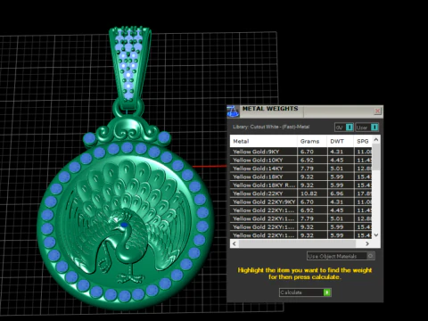 ROUDN DESIGN ANIMALS PENDANT 3D PRINTABLE MODEL 3D Print Model