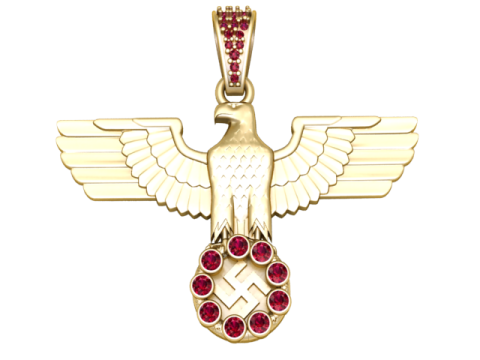 EAGLE DESIGN PENDANT 3D PRNITALBE MODEL Modelo de impresión 3D