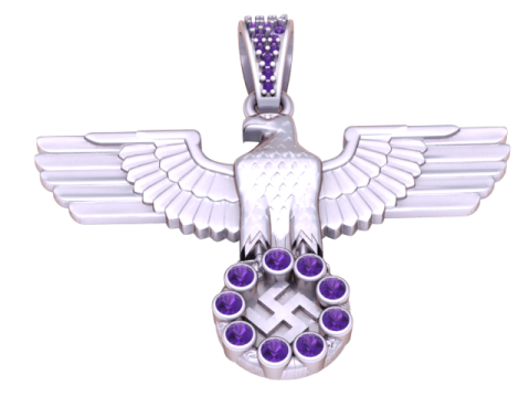 EAGLE DESIGN PENDANT 3D PRNITALBE MODEL Modelo de impresión 3D