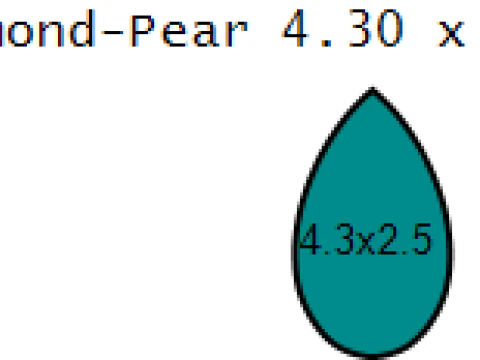 Emerald Drop Gold Earrings 3D Print Model