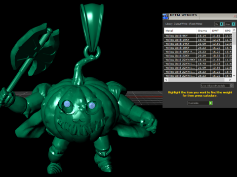 कद्दू पेंडेंट 3डी प्रिंट करने योग्य मॉडल 3D प्रिंट मॉडल