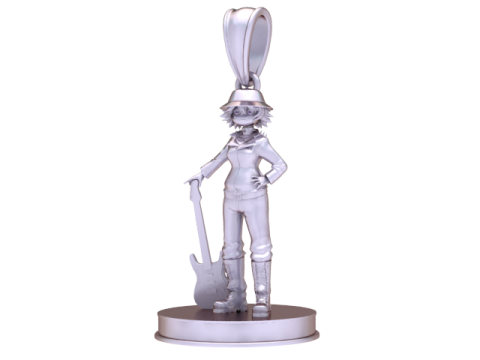 PENDENTE GRIL MODELLO STAMPABILE 3D Modello di stampa 3D