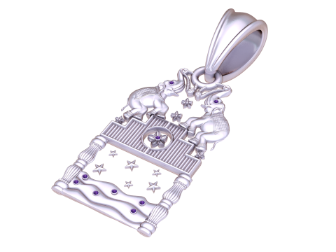 Model 3D do druku bliźniaczego słonia Model do druku 3D