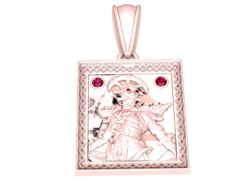 SQUAR LOGO PENDANT 3D PRINTABLE MODEL 3D Print Model