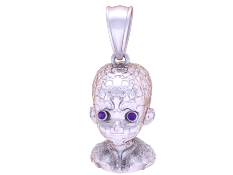 MODÈLE IMPRIMABLE 3D DE PENDENTIF BÉBÉ Modèles 3D en vedette