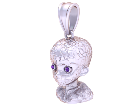 MODÈLE IMPRIMABLE 3D DE PENDENTIF BÉBÉ Modèles 3D en vedette