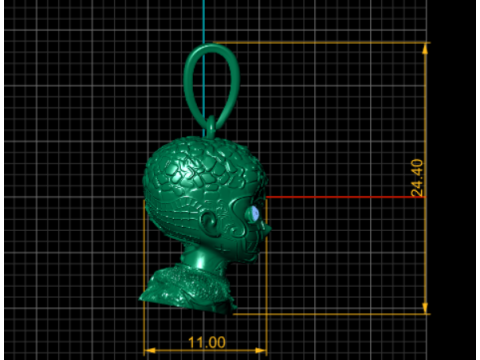 MODÈLE IMPRIMABLE 3D DE PENDENTIF BÉBÉ Modèles 3D en vedette