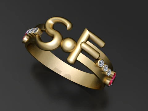 TASARIM 3D Y&Uuml;Z&Uuml;K 3D YAZDIRILABİLİR MODEL 3D Baskı Modeli