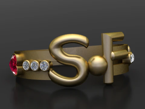 DESIGN S F 3D ANEL 3D IMPRIM&iacute;VEL MODELO Modelo de Impressão 3D